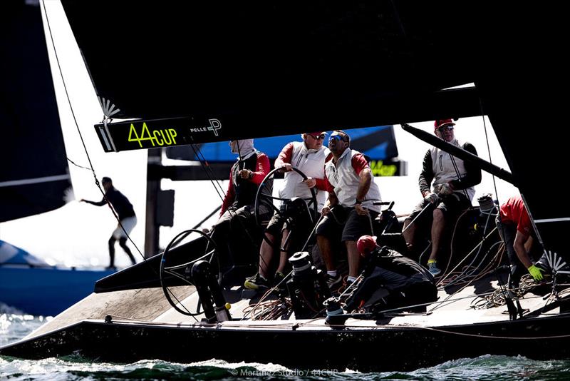 2018 44Cup champion Nico Poons' Charisma leads by a point after the opening day of the 44Cup Cascais. - photo © Pedro Martinez / Martinez Studio