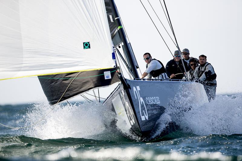 Team Aqua goes into the final day with a seven point lead - 44Cup Cascais photo copyright Pedro Martinez / Martinez Studio taken at Porto Montenegro Yacht Club and featuring the RC44 class