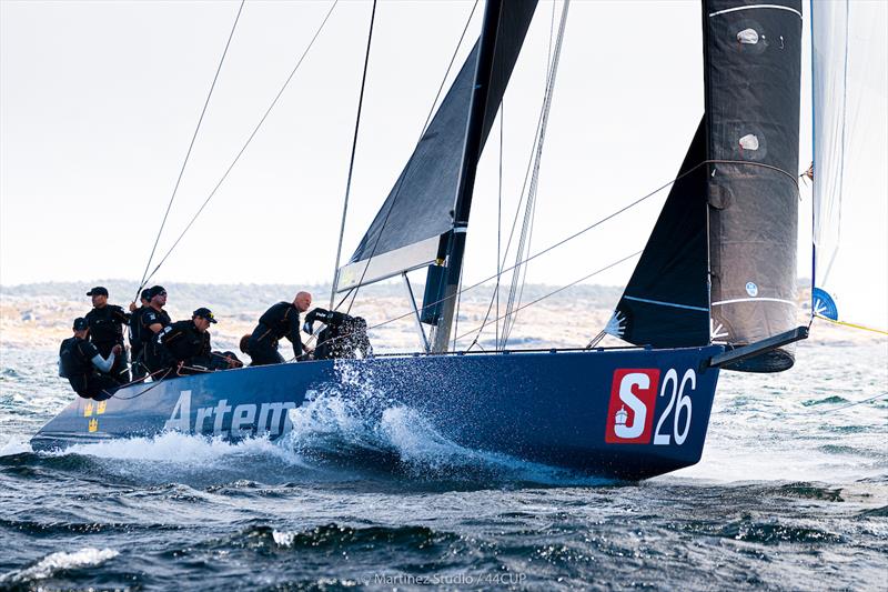 2021 44Cup Marstrand Day 1 photo copyright Pedro Martinez / Martinez Studio taken at  and featuring the RC44 class