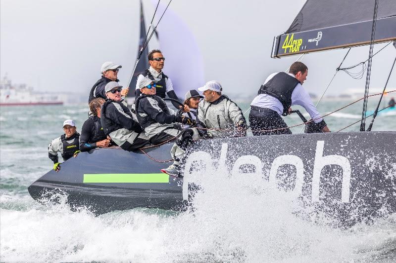 44Cup Cowes - Day 2 photo copyright Martinez Studio / RC44 Class taken at Royal Yacht Squadron and featuring the RC44 class