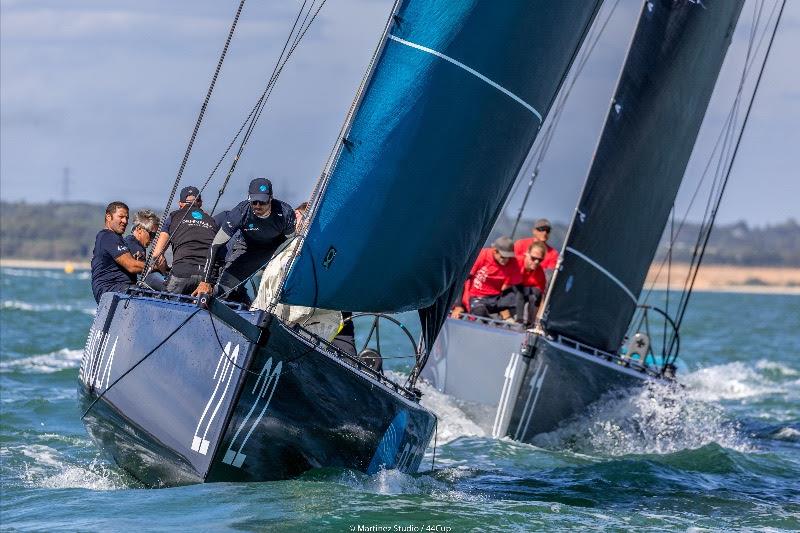 44Cup Cowes - Day 3 photo copyright Martinez Studio / RC44 Class taken at Royal Yacht Squadron and featuring the RC44 class