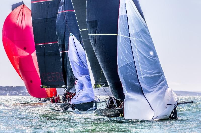 44Cup Cowes - Day 3 photo copyright Martinez Studio / RC44 Class taken at Royal Yacht Squadron and featuring the RC44 class