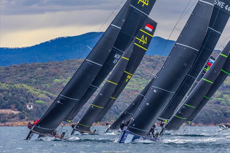 44Cup World Championship photo copyright Martinez Studio taken at Club Nautico Scarlino and featuring the RC44 class