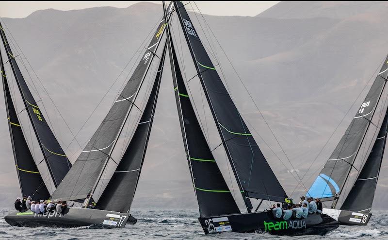 44Cup Calero Marinas Lanzarote - Day 2 photo copyright Martinez Studio taken at  and featuring the RC44 class