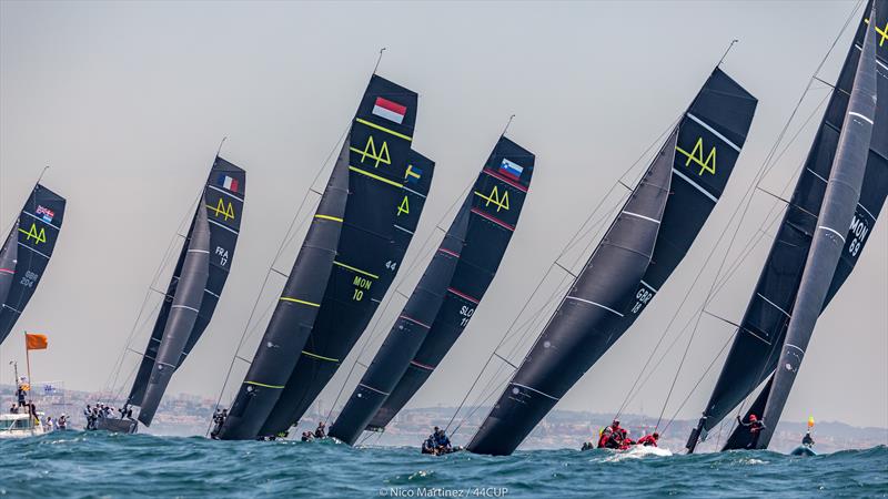 44Cup Cascais Day 1 photo copyright Nico Martinez / 44Cup taken at  and featuring the RC44 class