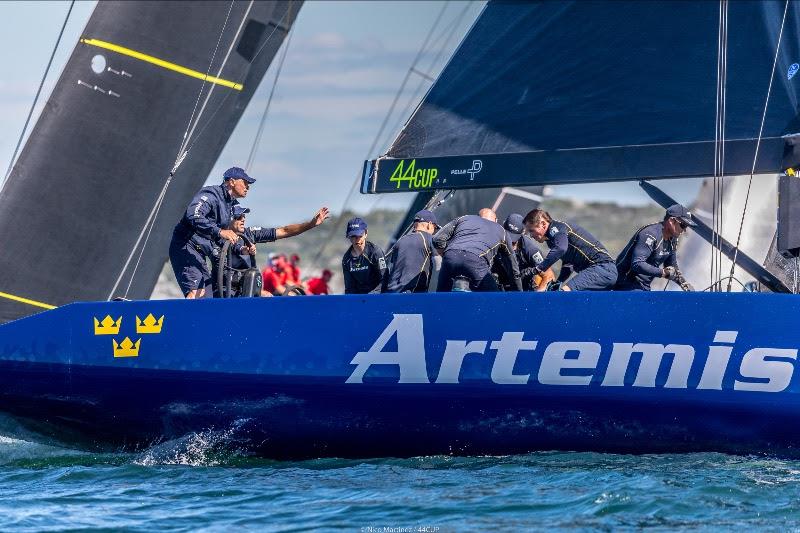 44Cup Marstrand Day 1 photo copyright Martinez Studio taken at  and featuring the RC44 class