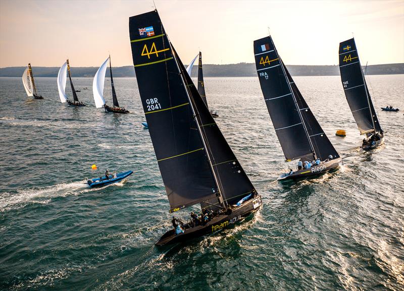 44 Cup World Championship Portoroz day 2 photo copyright Martinez Studio taken at  and featuring the RC44 class