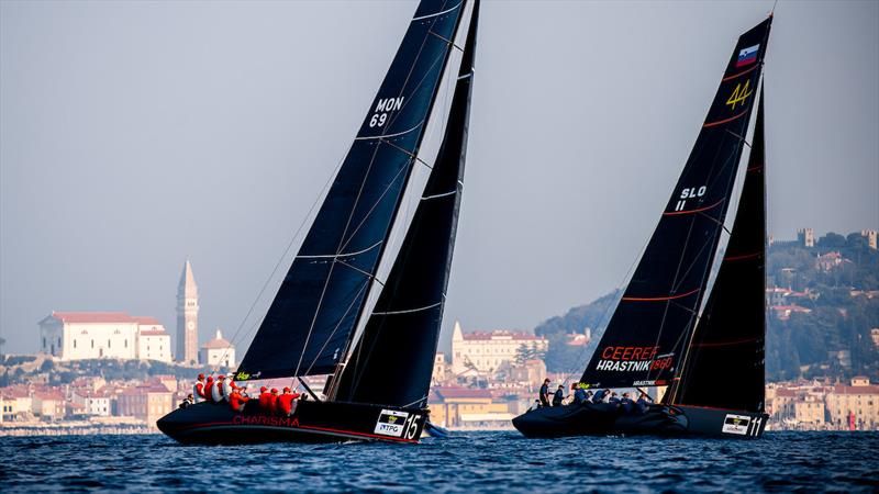 44 Cup World Championship Portoroz day 3 photo copyright Martinez Studio taken at  and featuring the RC44 class