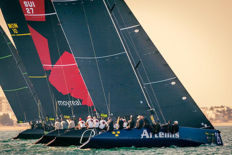 44Cup Oman Day 1 photo copyright Martinez Studio taken at Oman Sail and featuring the RC44 class