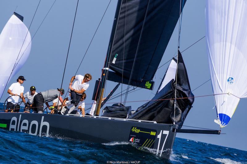 44Cup Oman Day 2 photo copyright Martinez Studio taken at Oman Sail and featuring the RC44 class