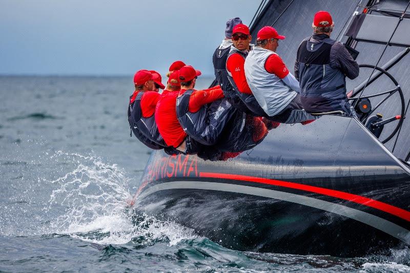 44Cup Marstrand Day 3 photo copyright Nico Martinez taken at Marstrands Segelsällskap and featuring the RC44 class