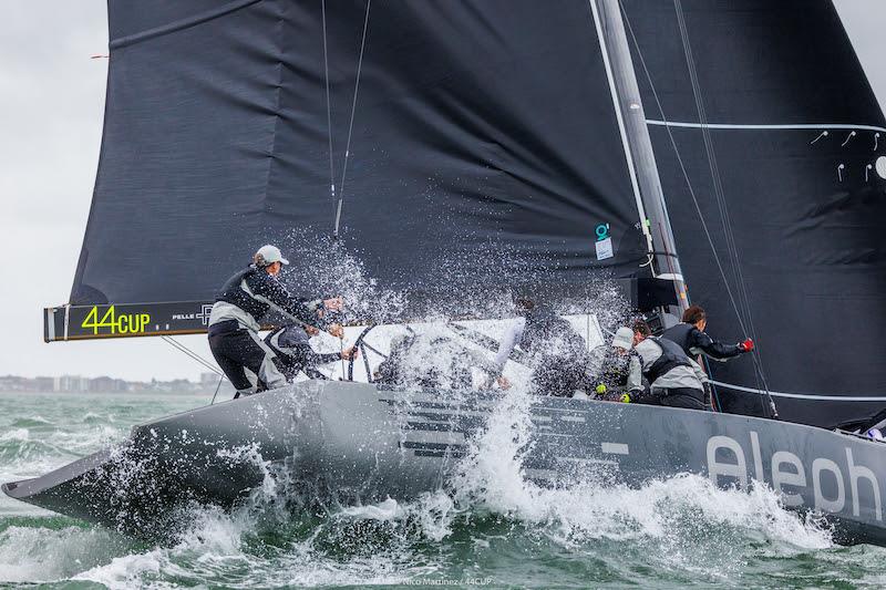 2023 44Cup Cowes World Championship Day 3 photo copyright Nico Martinez / 44 CUP taken at Royal Yacht Squadron and featuring the RC44 class