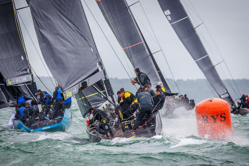 2023 44Cup Cowes World Championship Day 3 photo copyright Nico Martinez / 44 CUP taken at Royal Yacht Squadron and featuring the RC44 class