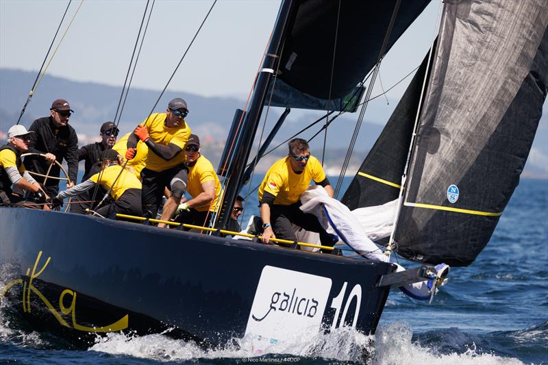 44Cup Baiona practice photo copyright Nico Martinez / 44Cup taken at  and featuring the RC44 class