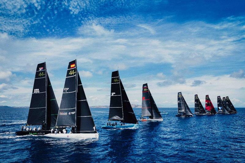 Lanzarote Calero Sailing Team at 44Cup Porto Cervo - photo © Sailing Energy