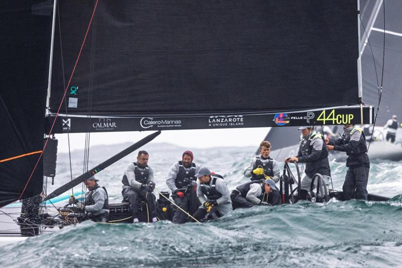 Lanzarote Calero Sailing Team continues their learning curve in testing conditions - photo © Nico Martinez / 44Cup