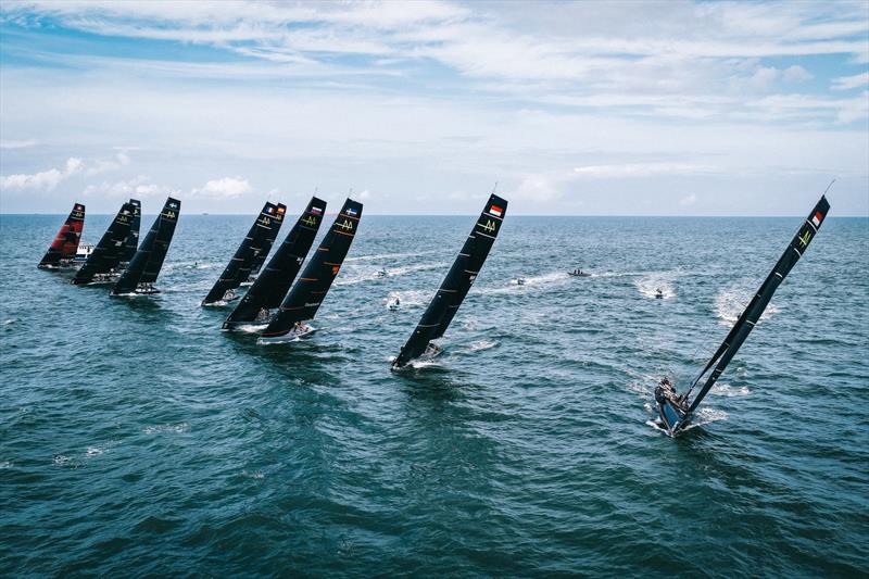 44Cup World Championship 2025 warm-up races photo copyright Sailing Energy taken at  and featuring the RC44 class