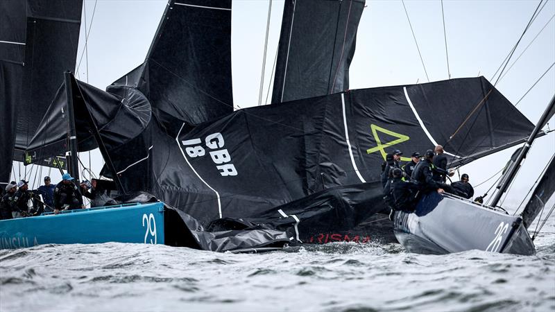 44Cup World Championship 2025 Day 1 photo copyright Sailing Energy taken at Jachtclub Scheveningen and featuring the RC44 class