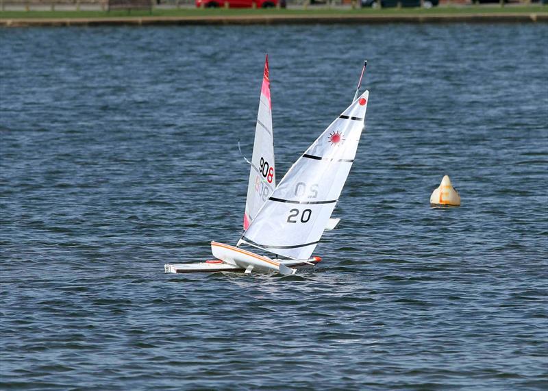 RC Lasers TT at Poole photo copyright Mike Millard taken at Poole Radio Yacht Club and featuring the RC Laser class