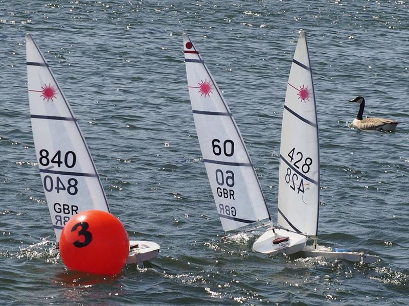 RC Laser TT at Fairhaven Lake photo copyright Eric Craven taken at Blackpool & Fylde Model Boat Club and featuring the RC Laser class