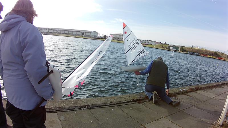 West Lancs RC Laser and DF65 Winter Series Round 4 - photo © Tony Wilson