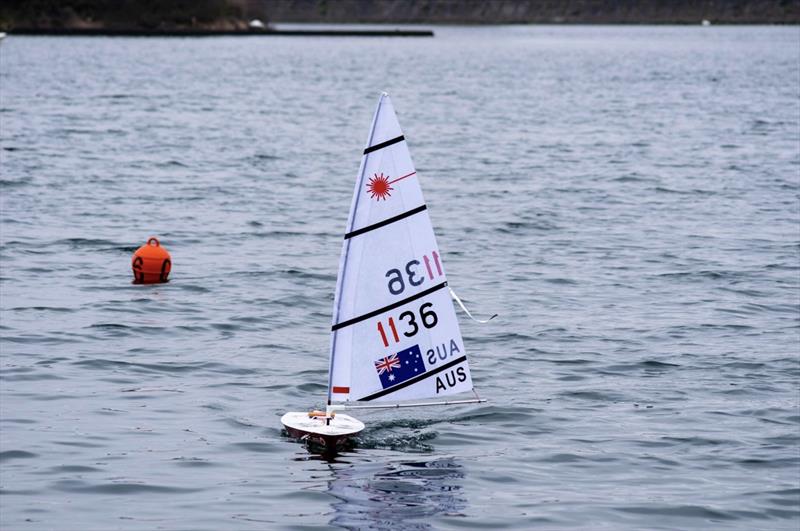 rc laser yacht