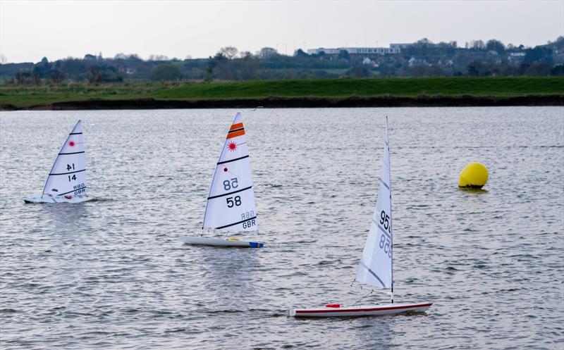 UK RC Laser Association TT at Medway photo copyright Amy Brown taken at Medway Yacht Club and featuring the RC Laser class