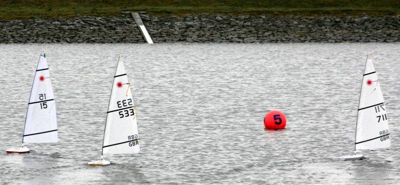 Racing in the second round of photo copyright Eric Hardman taken at  and featuring the RC Laser class