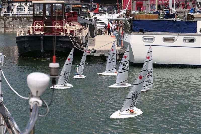 RC Laser racing at Royal Temple Yacht Club photo copyright Chris Cox taken at Royal Temple Yacht Club and featuring the RC Laser class