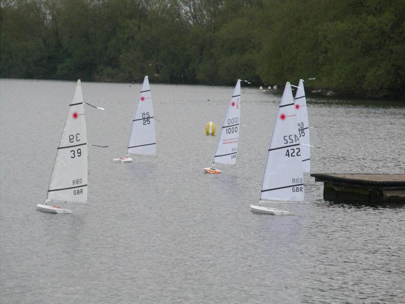 RC Laser TT at Kingsmill  photo copyright Mark Robertson taken at Kingsmill Model Boat Club and featuring the RC Laser class