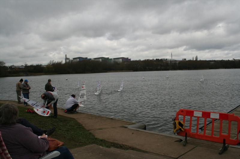 RC Lasers at Kingsmill photo copyright Dave Fowler taken at Kingsmill Model Boat Club and featuring the RC Laser class