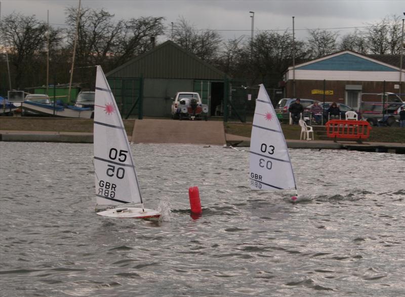 RC Lasers at Kingsmill photo copyright Dave Fowler taken at Kingsmill Model Boat Club and featuring the RC Laser class