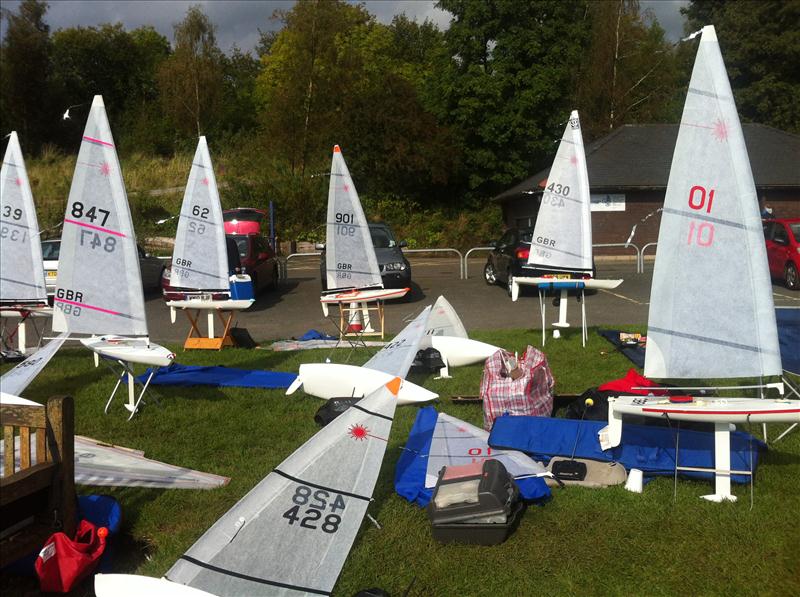 RC Laser National Championships at Castle Semple photo copyright Tim Long taken at  and featuring the RC Laser class