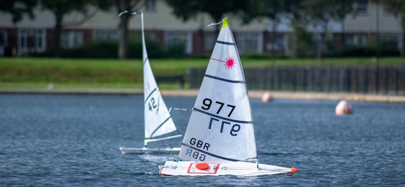 rc laser yacht