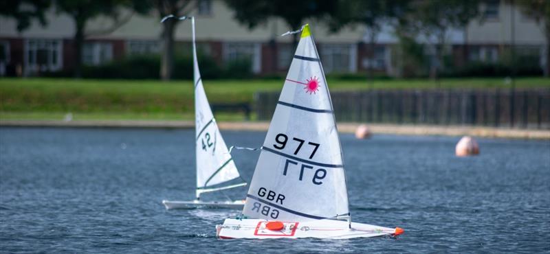 RC Laser Nationals and TT at Gosport photo copyright Amy Brown taken at Gosport Model Yacht & Boat Club and featuring the RC Laser class