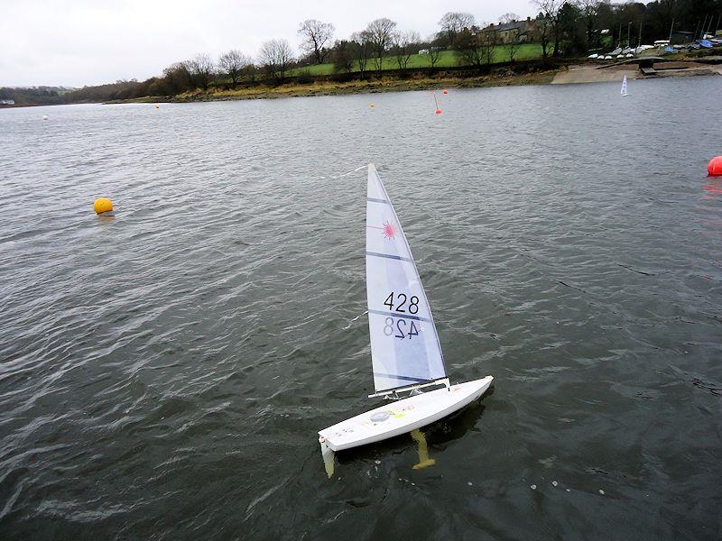 RC Laser Northern District TT (December) at Burwain photo copyright Tony Wilson taken at Burwain Sailing Club and featuring the RC Laser class