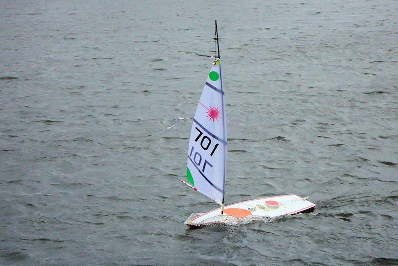 RC Laser Northern District TT (December) at Burwain photo copyright Tony Wilson taken at Burwain Sailing Club and featuring the RC Laser class