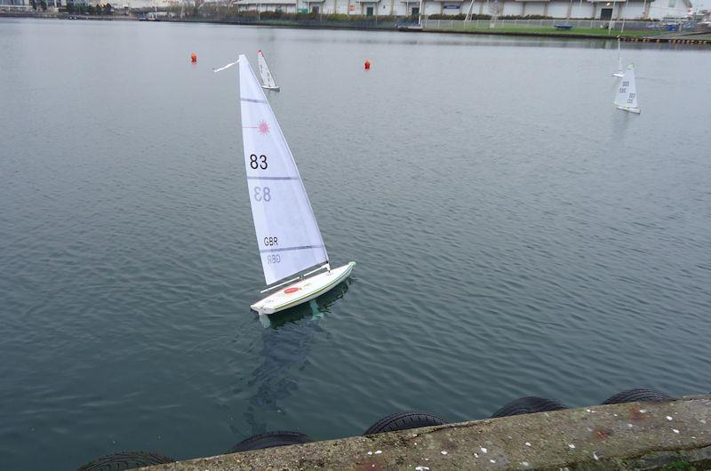 RC Laser Winter Series at Southport, West Lancashire YC photo copyright Tony Wilson taken at West Lancashire Yacht Club and featuring the RC Laser class