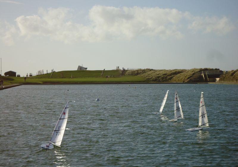 Fleetwood RC Laser Winter Series round 4 photo copyright Tony Wilson taken at Fleetwood Model Yacht Club and featuring the RC Laser class