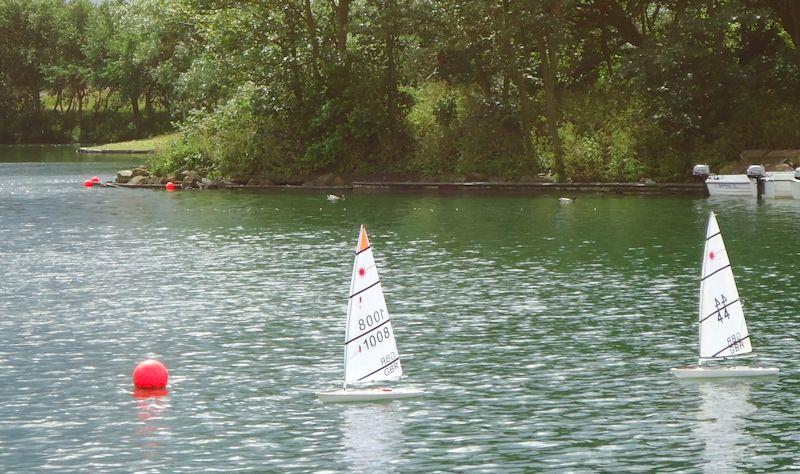 RC Laser National and Northern District TT at Fairhaven Lake - photo © Malcolm Frary