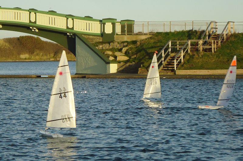 RC Laser Northern District TT event 5 at Fleetwood photo copyright Susan Sharman taken at Fleetwood Model Yacht Club and featuring the RC Laser class