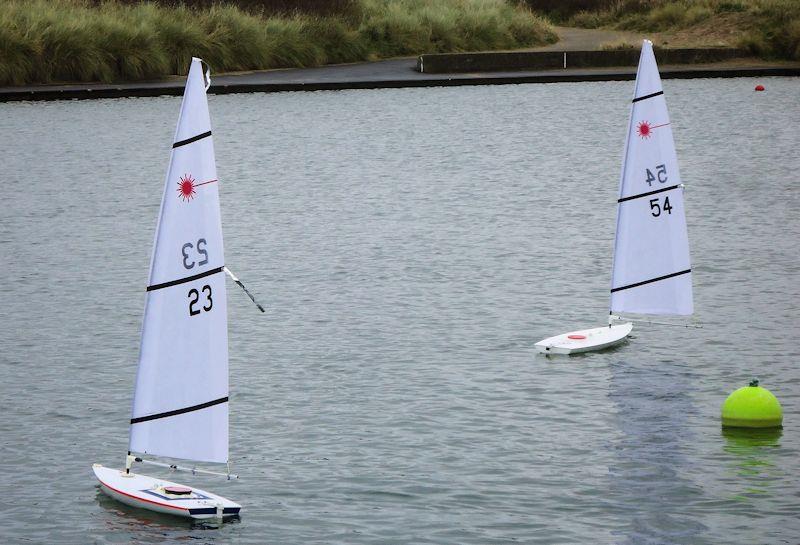 RC Lasers at Fleetwood - last race of 2019 photo copyright Susan Sharman taken at Fleetwood Model Yacht Club and featuring the RC Laser class