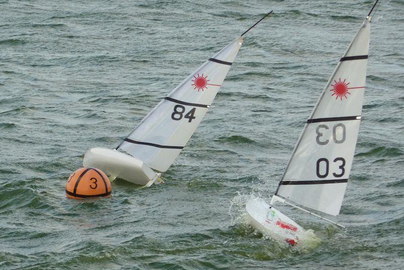 RC Laser Winter Series event 6 at Medway photo copyright Jamie Blair taken at  and featuring the RC Laser class