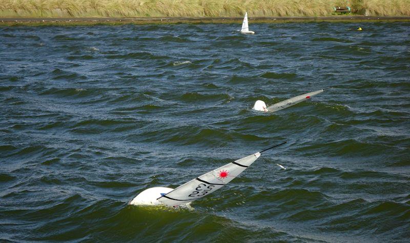 RC Laser Winter Series at Fleetwood photo copyright Tony Wilson taken at Fleetwood Model Yacht Club and featuring the RC Laser class