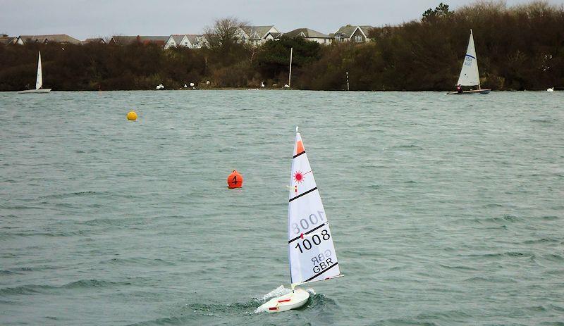 RC Laser series finale at West Lancs photo copyright Tony Wilson taken at West Lancashire Yacht Club and featuring the RC Laser class