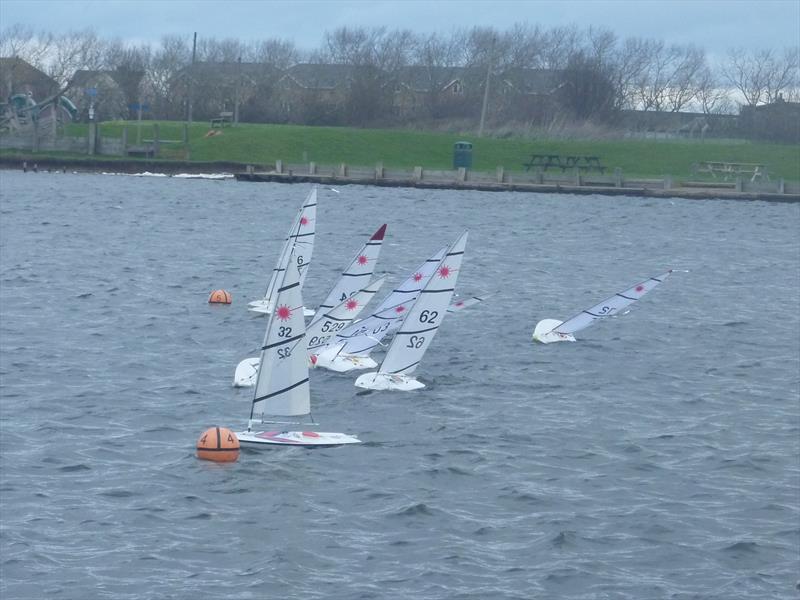 RC Laser Winter Series event 3 at Medway - photo © Fiona Blair