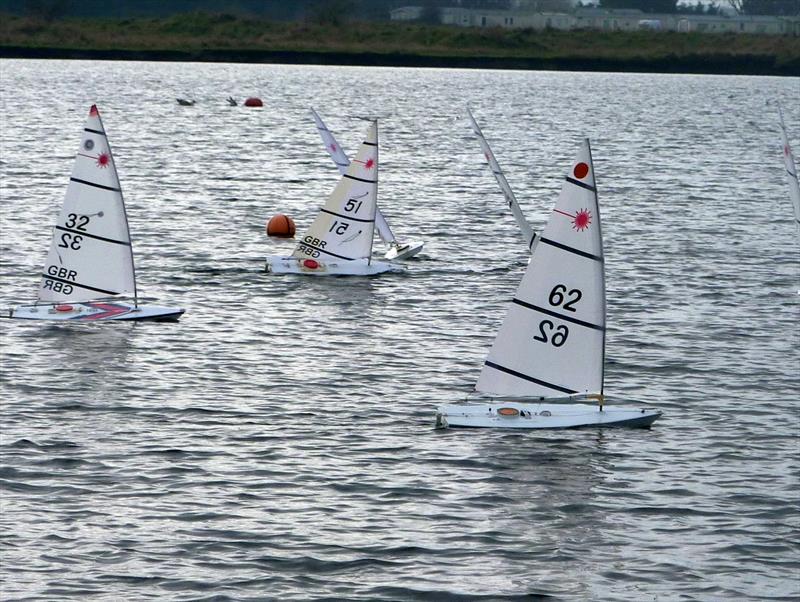 RC Laser Winter Series event 5 at Medway - photo © Fiona Blair