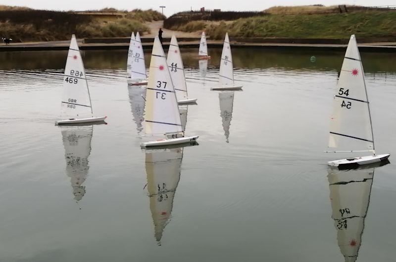 RC Laser Winter Series at Fleetwood week 2 photo copyright Tony Wilson taken at Fleetwood Model Yacht Club and featuring the RC Laser class