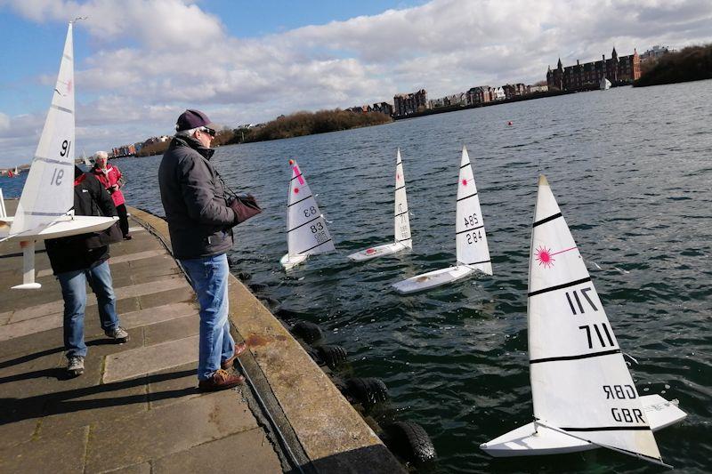 RC Laser open event at Wes Lancs - photo © Alan Tickle