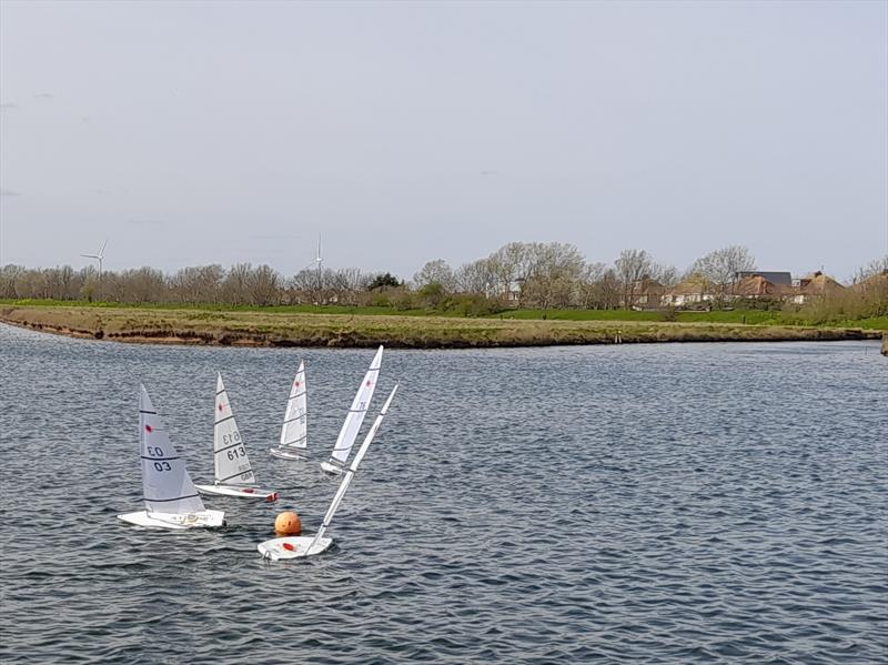 Medway RC Laser Winter Series event 11 photo copyright Fiona Blair taken at  and featuring the RC Laser class